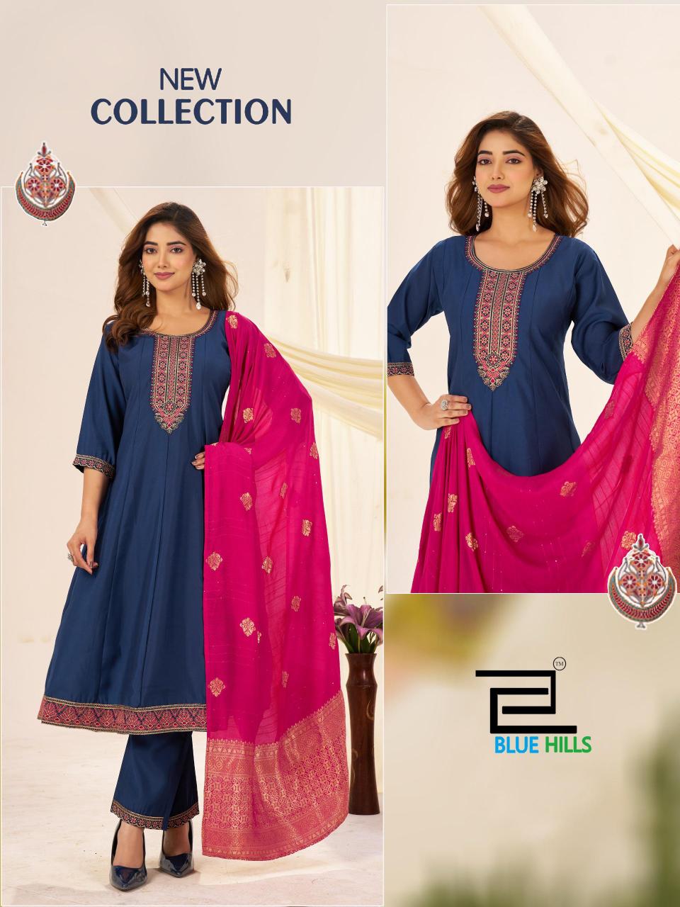 Blue Hills Taj Mahal vol 10 Catalog buy kurti online india