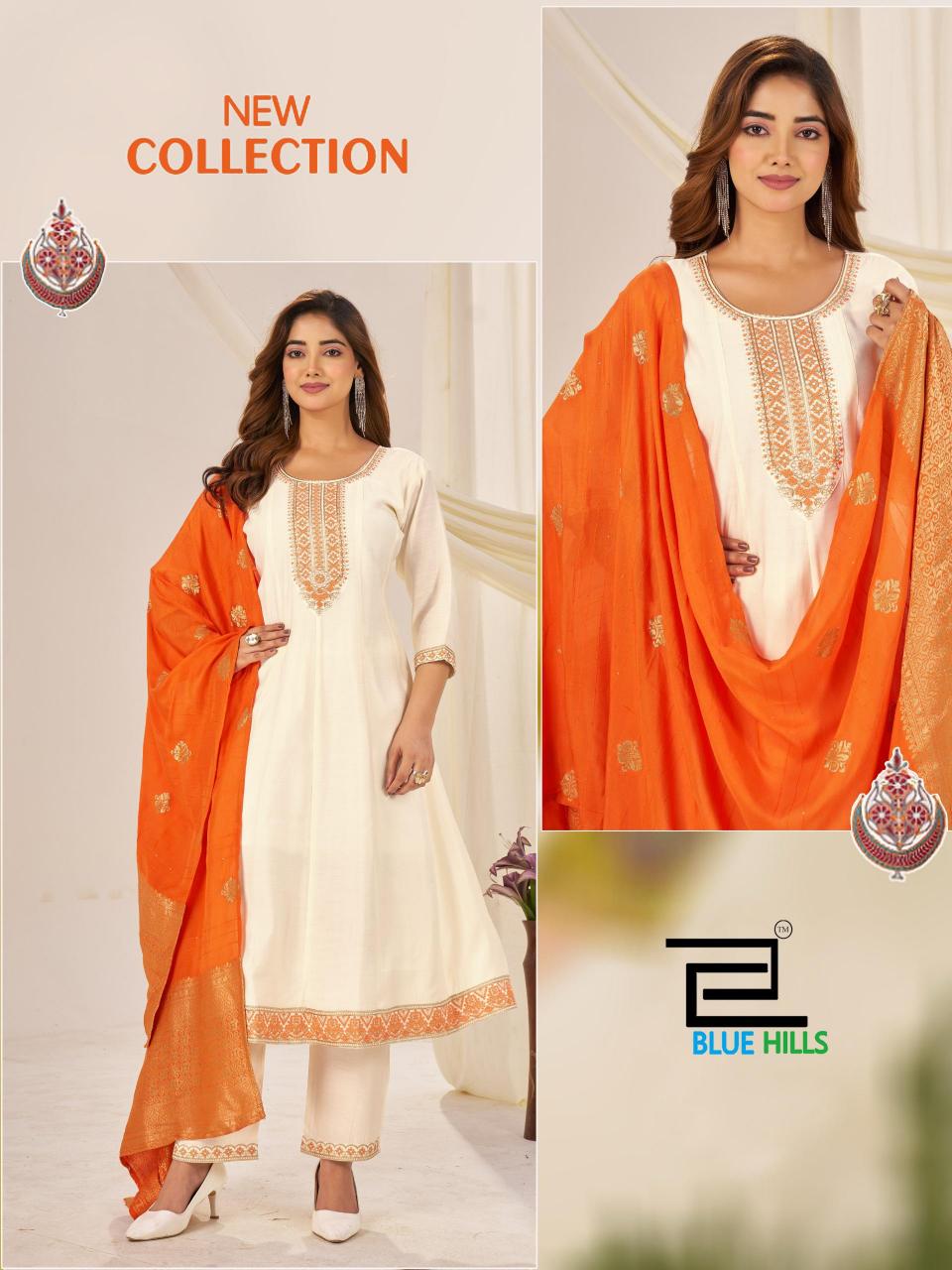 Blue Hills Taj Mahal vol 10 Catalog buy kurti online india
