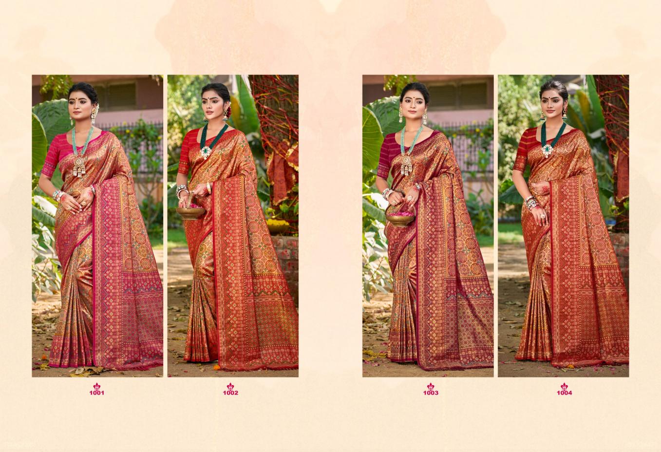 BUNAWAT - Chaturi Silk VOL-05  Dharmavaram Silk Woven Work Traditional Saree