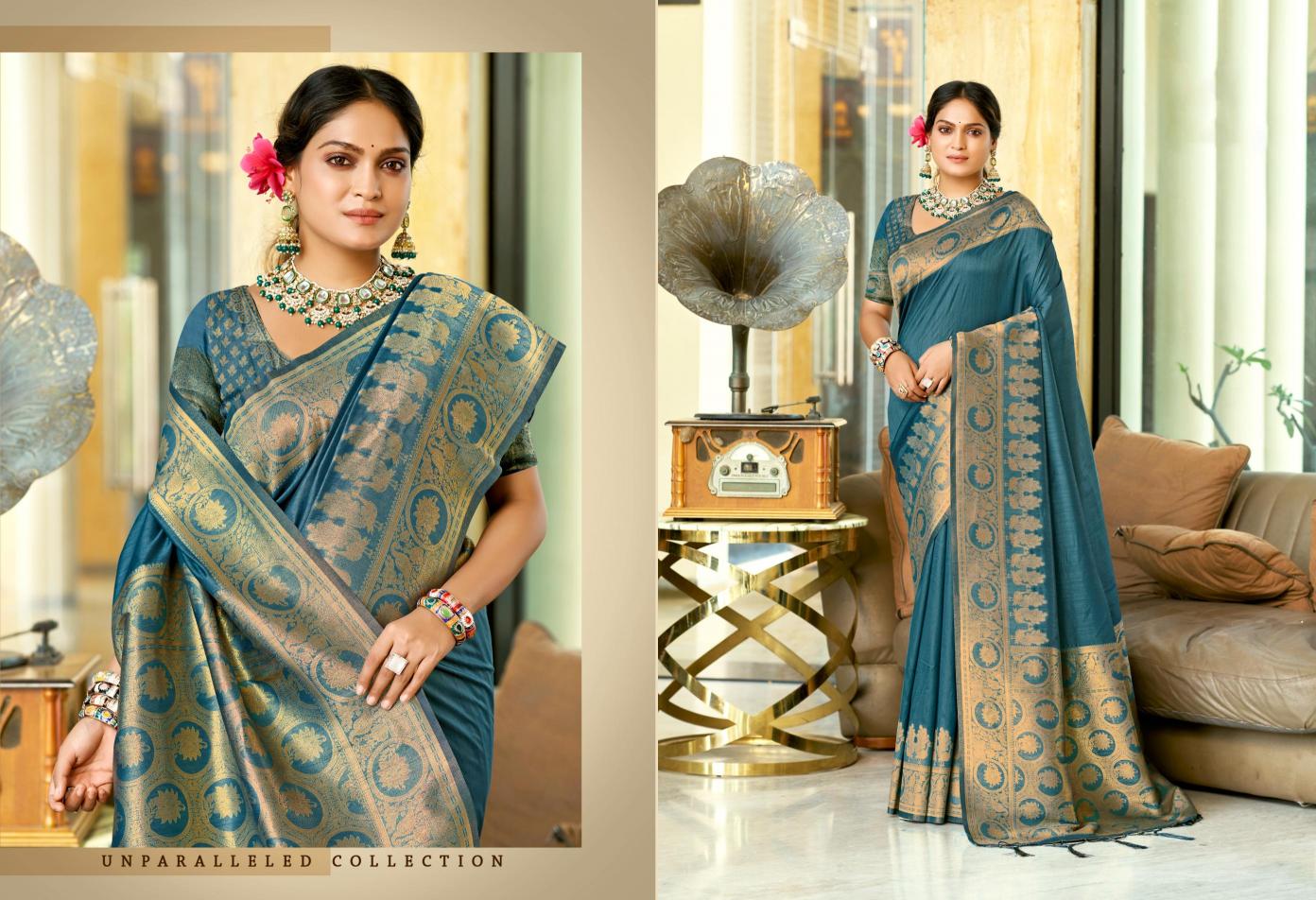 Bunawat - Chitrangana Vol-04 Assam Silk Woven Work Traditional Saree