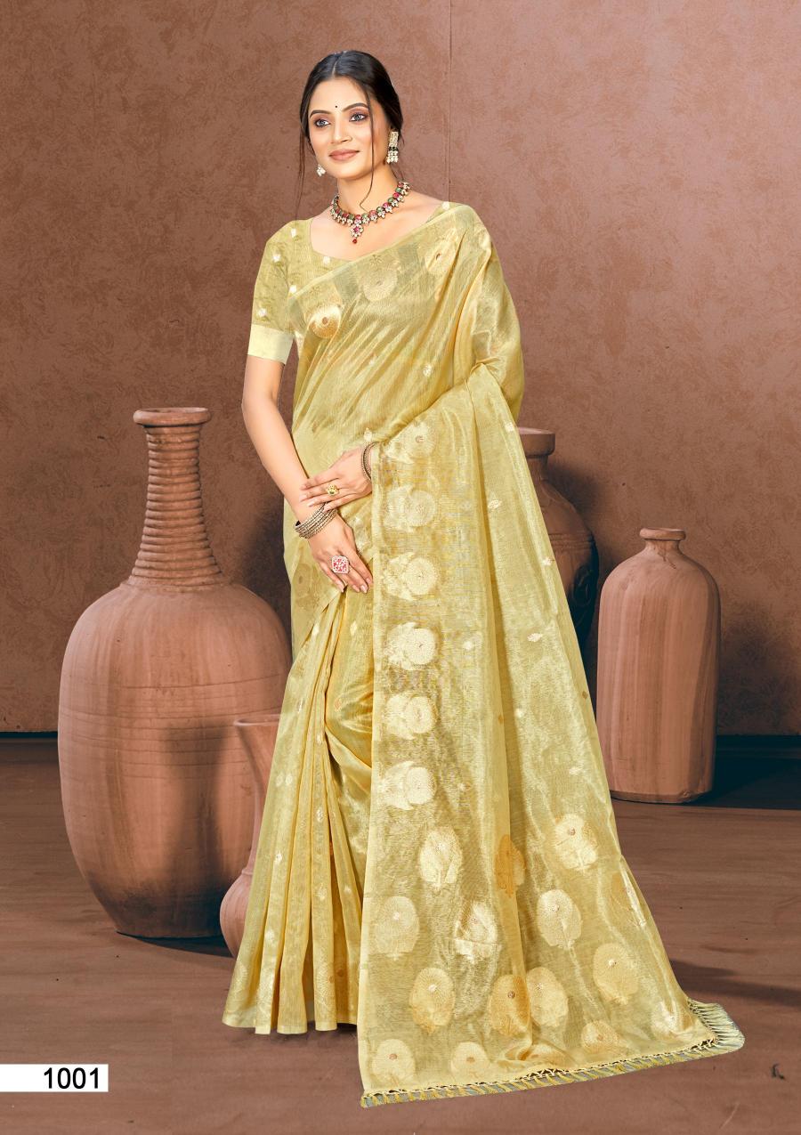 BUNAWAT - Kethal Kota vol -03 Munga kota Woven Work Traditional Saree