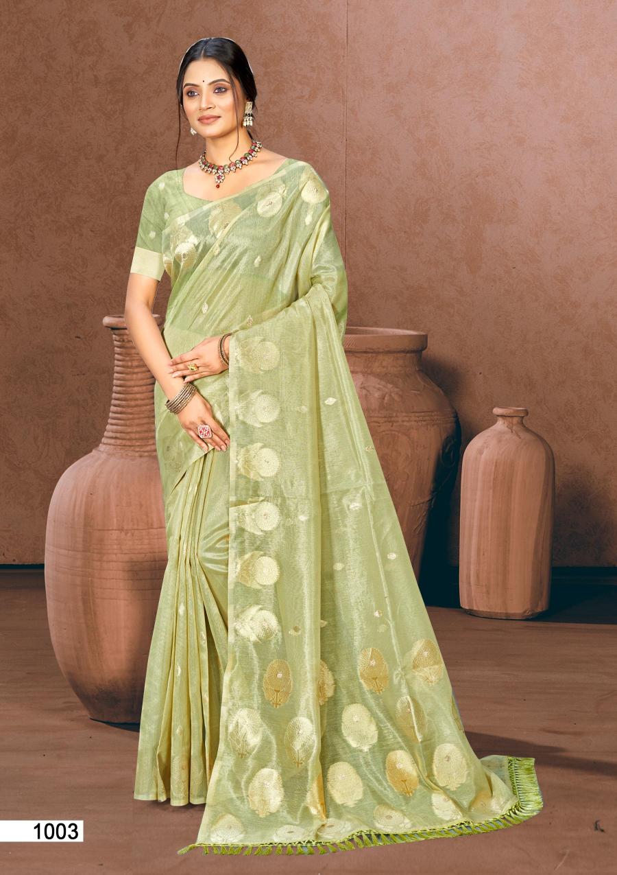 BUNAWAT - Kethal Kota vol -03 Munga kota Woven Work Traditional Saree