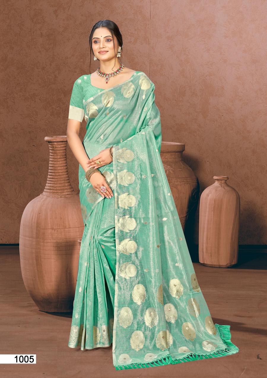 BUNAWAT - Kethal Kota vol -03 Munga kota Woven Work Traditional Saree