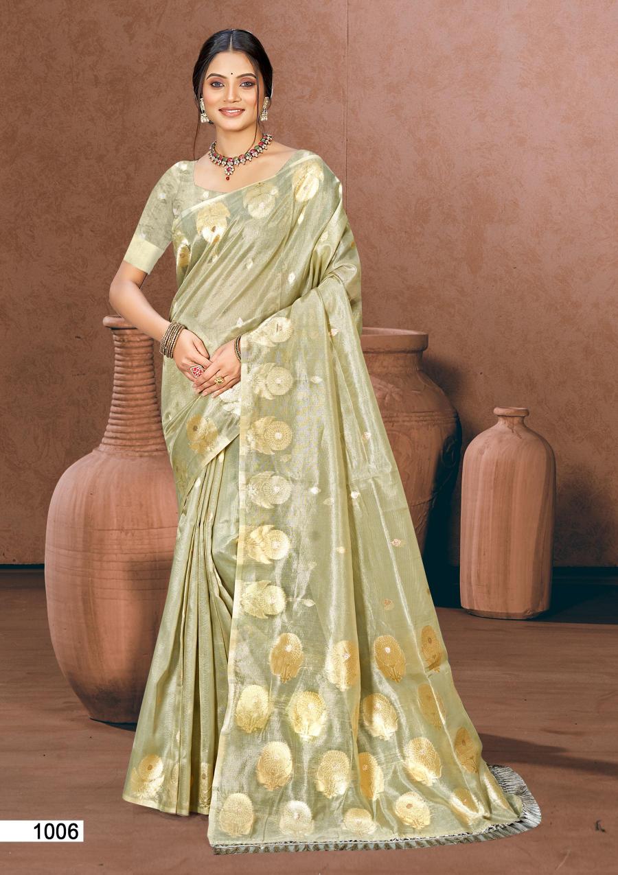 BUNAWAT - Kethal Kota vol -03 Munga kota Woven Work Traditional Saree