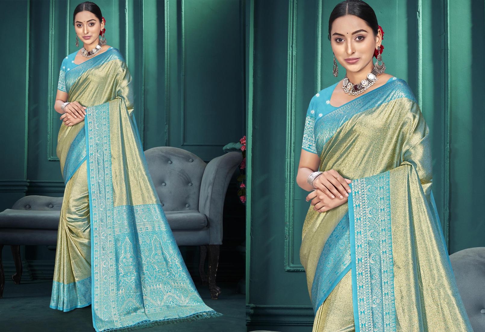 Bunawat - Sahi Silk-01 Sangam Prints kanjivaram Silk Woven Work Traditional Saree