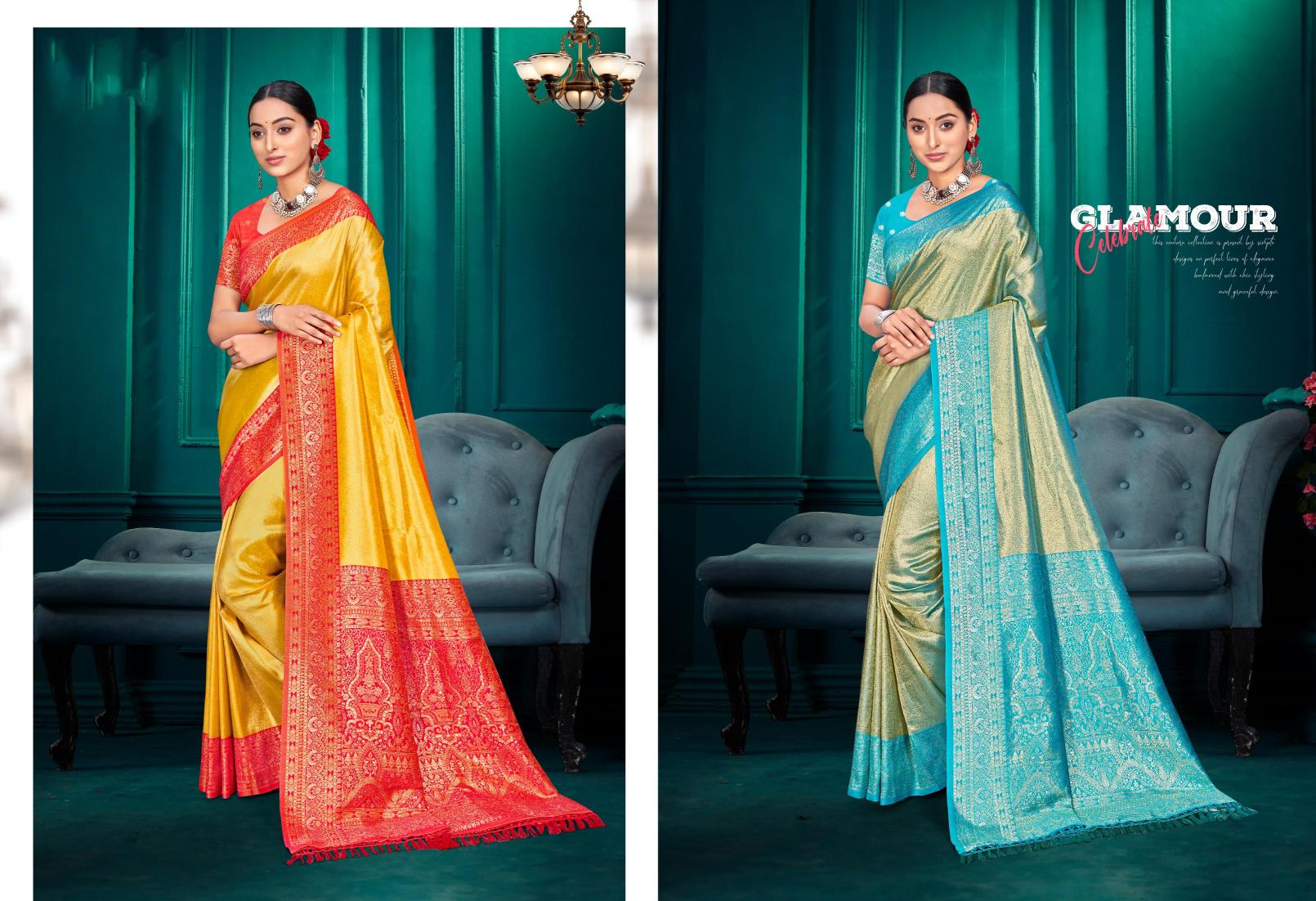 Bunawat - Sahi Silk-01 Sangam Prints kanjivaram Silk Woven Work Traditional Saree