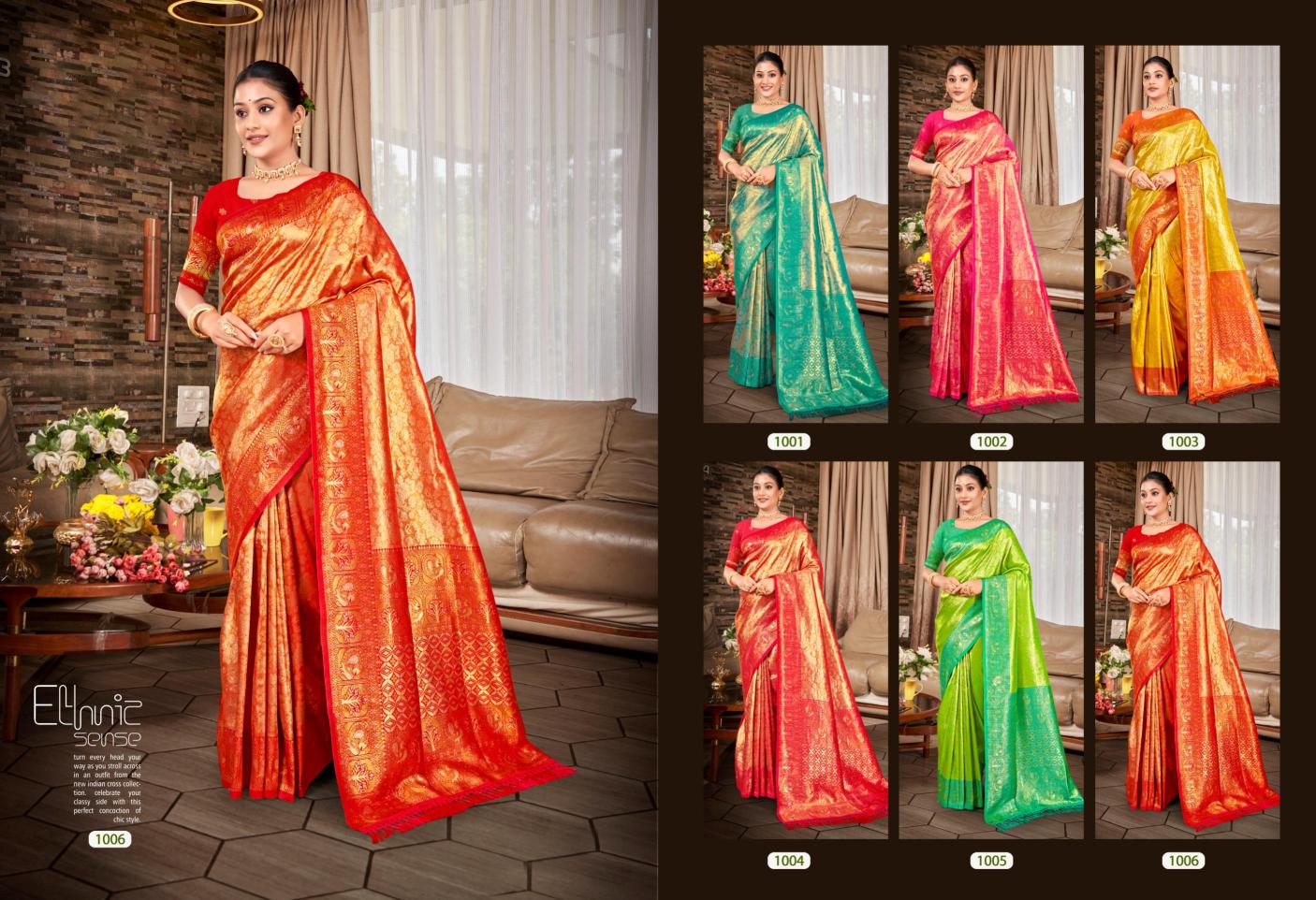 Bunawat - Sahi Silk-04 Sangam Prints kanjivaram Silk Woven Work Traditional Saree