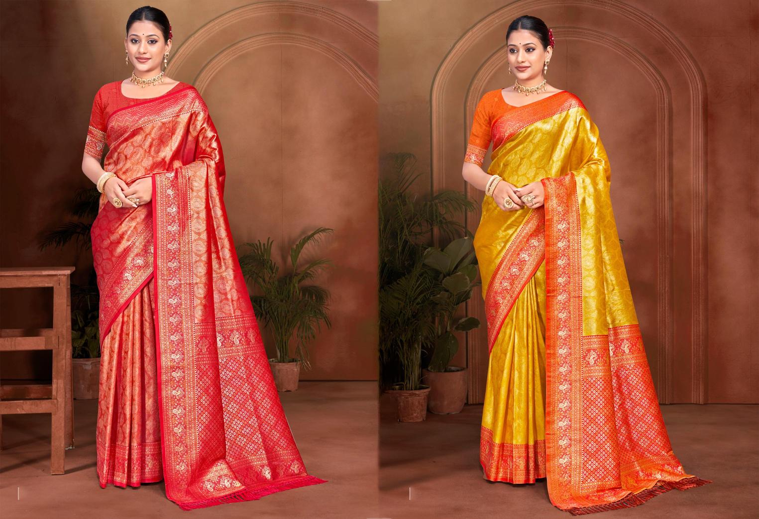 Bunawat - Sahi Silk-05 Sangam Prints kanjivaram Silk Woven Work Traditional Saree
