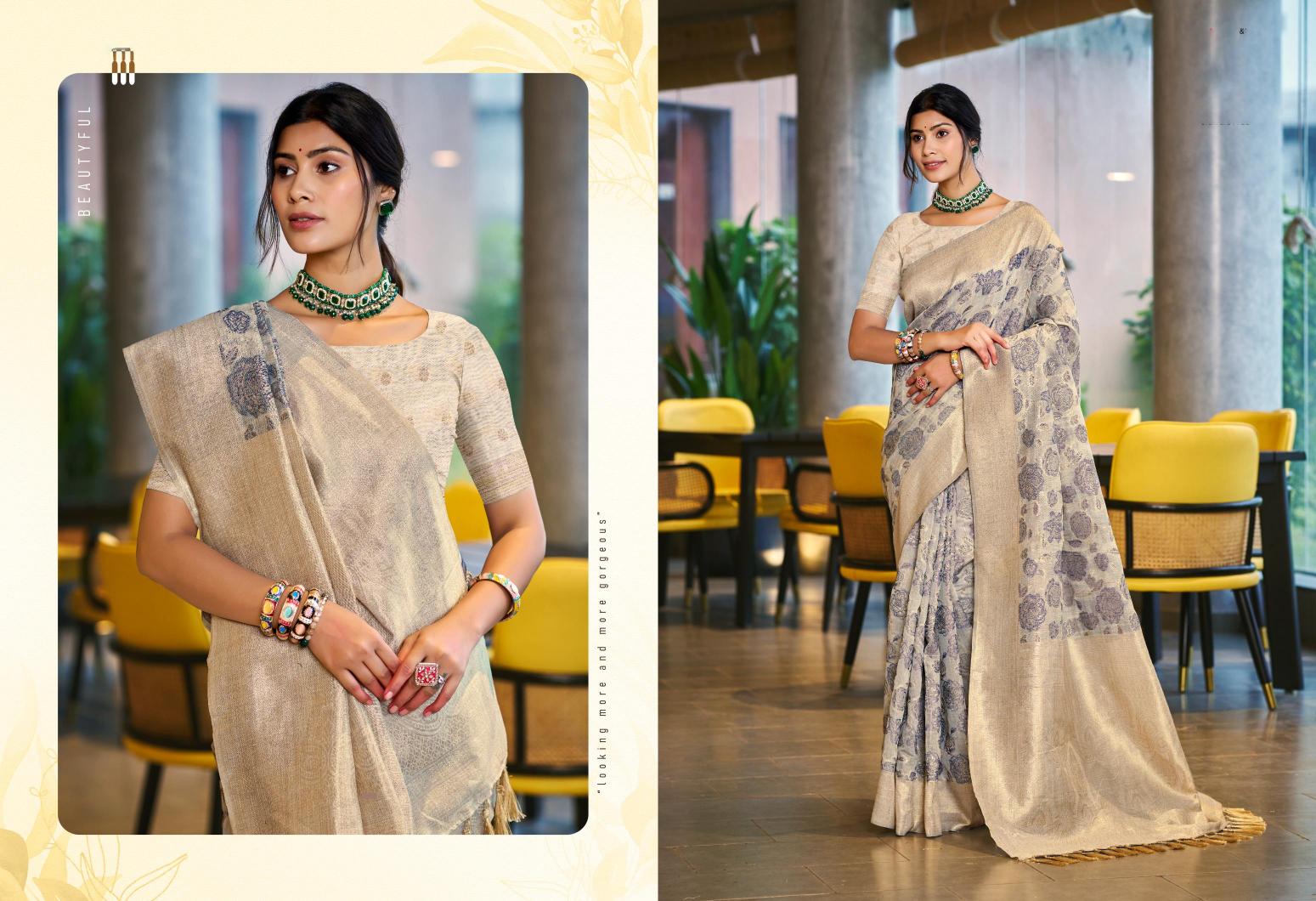 Bunawat - Triveni Cotton-03 Sangam Prints Cotton Silk Woven Work Traditional Saree