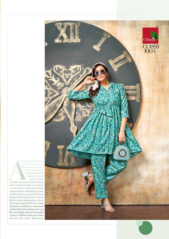 Chhaya Classy catalog co ord sets manufacturers in india