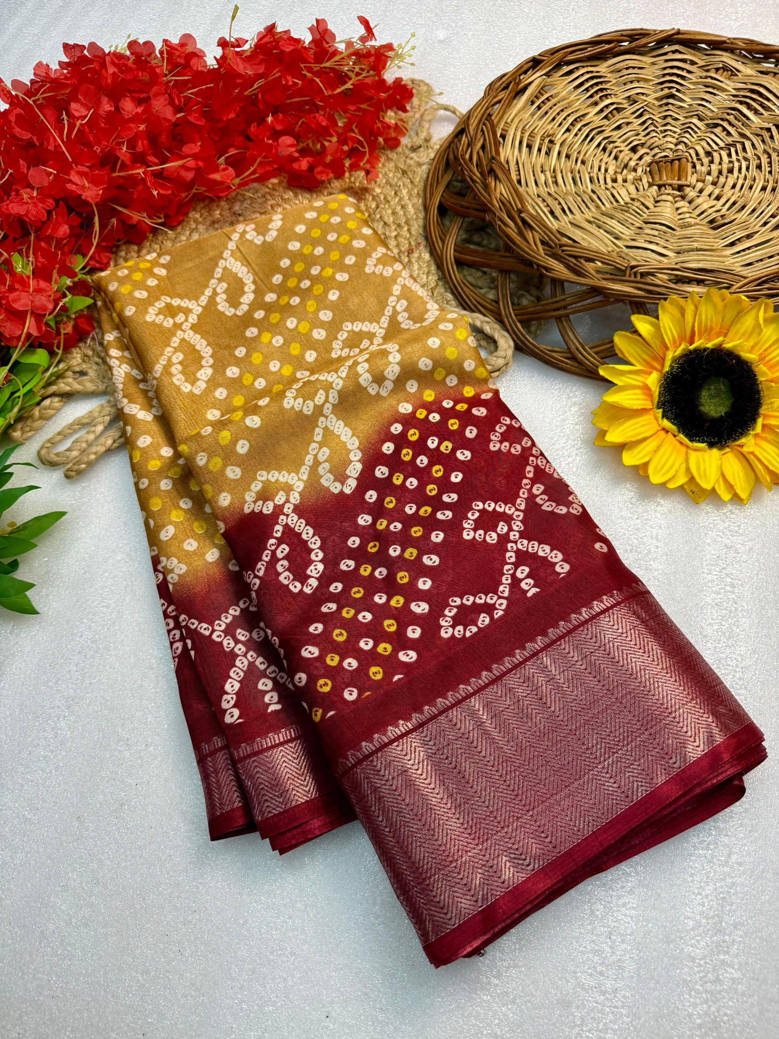 Dazira Ajrakh Gold vol 2 catalog gst on sarees in surat