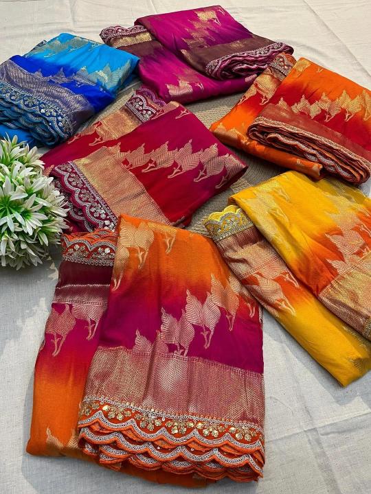 Dazira Khadi Georgette silk catalog list of saree with pics names in india