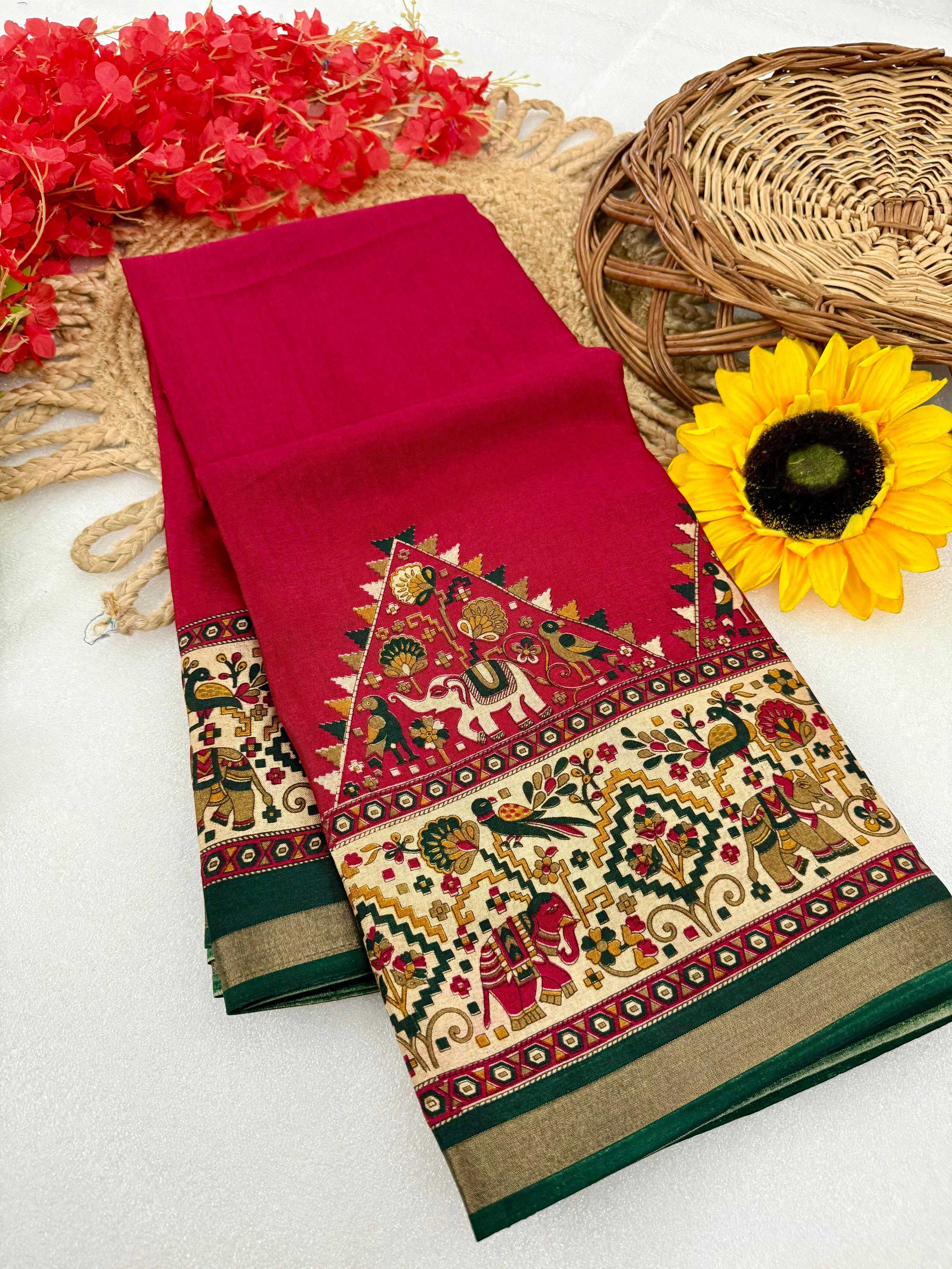 Dazira mul cotton catalog saree murchant in surat