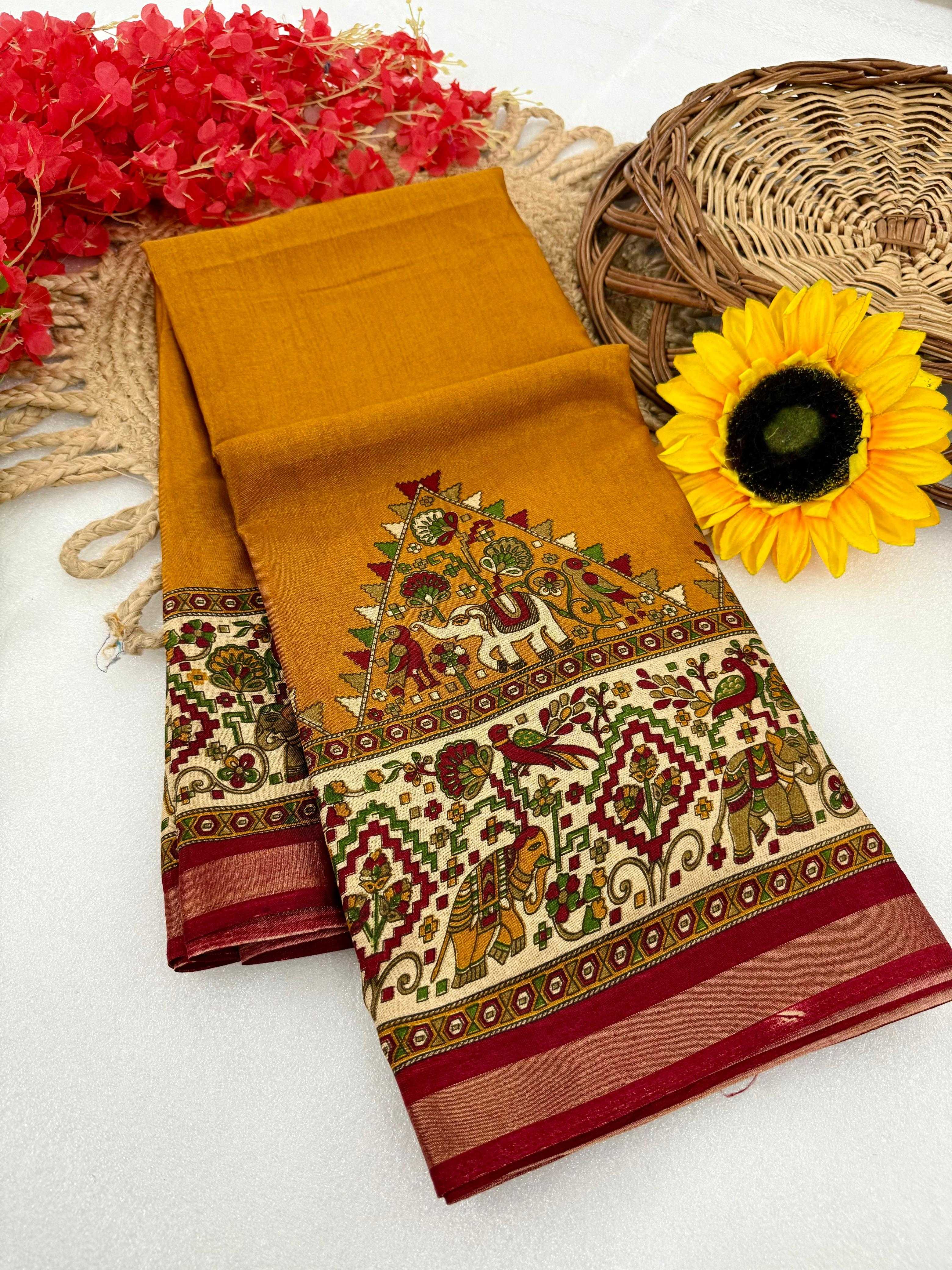 Dazira mul cotton catalog saree murchant in surat