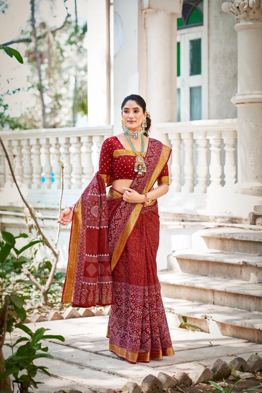 Dazira Premium Soft Cotton catalog saree making in surat