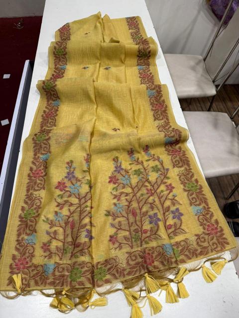 Dazira Premium soft muga Cotton vol 15 Catalog surat pure cotton sarees