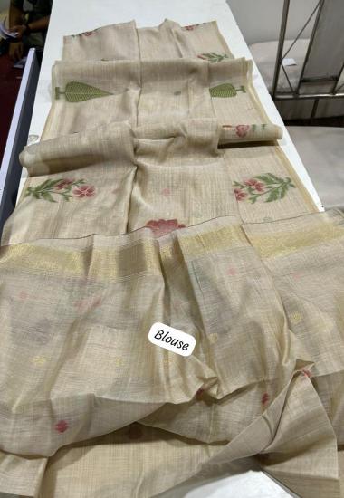 Dazira Premium soft muga Cotton vol 17 Catalog printed cotton saree blouses india