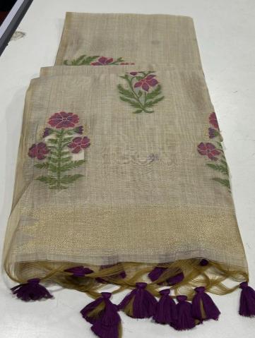 Dazira Premium soft muga Cotton vol 17 Catalog printed cotton saree blouses india