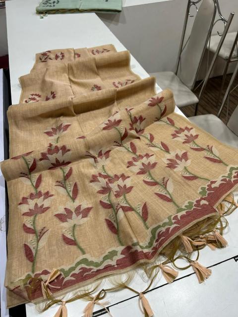 Dazira Premium soft muga Cotton vol 18 Catalog saree surat ki saree