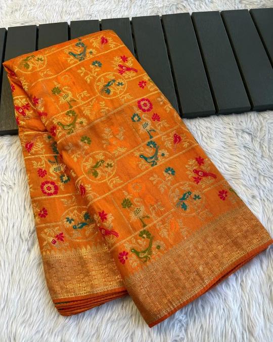 Dazira Pure Soft and Self weaved Russian cotton silk Vol 8 Catalog surat saree market wholesale price list 2025