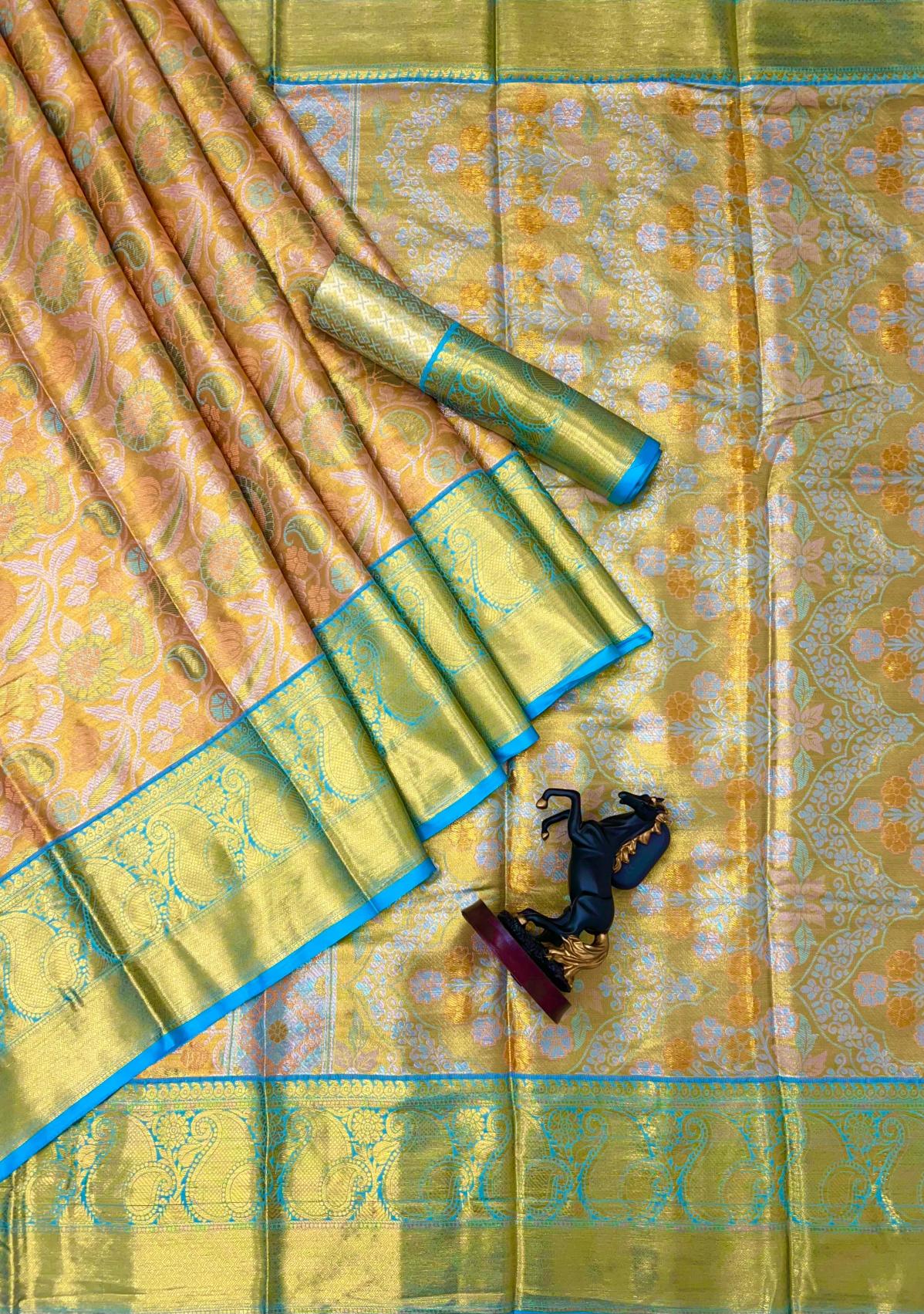 Dazira Pushpa Vol 11 catalog silk kanjivaram saree market in surat