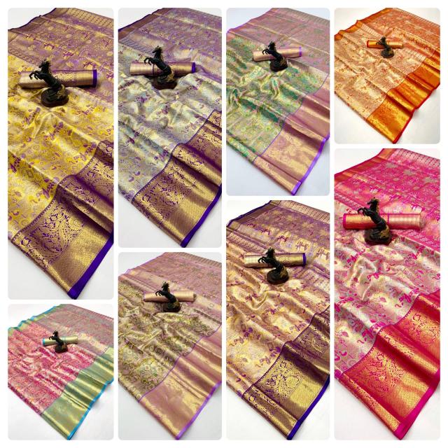 Dazira Sketch vol 6 catalog kanjivaram saree market in surat