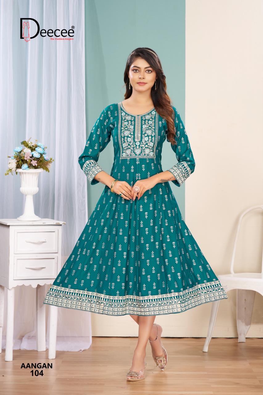 Deecee Aangan catalog best indian kurtis online