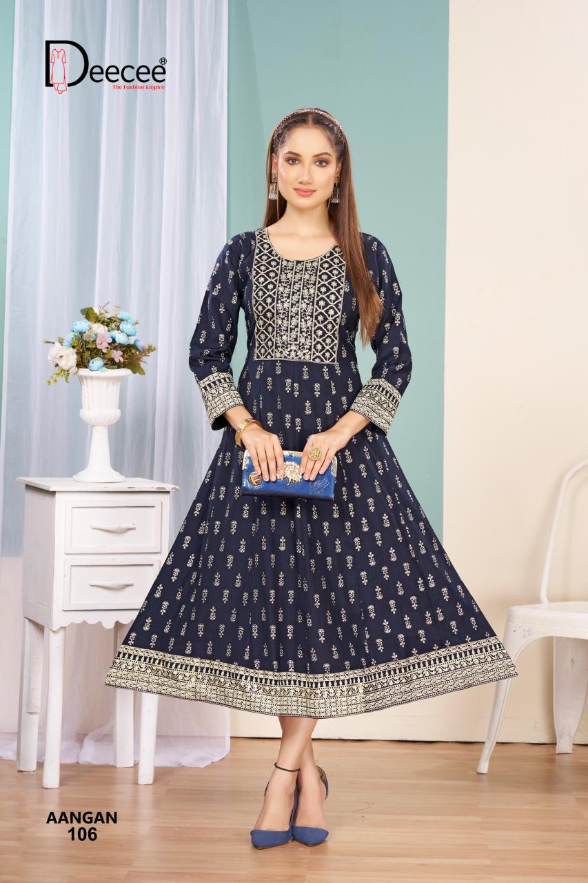 Deecee Aangan catalog best indian kurtis online