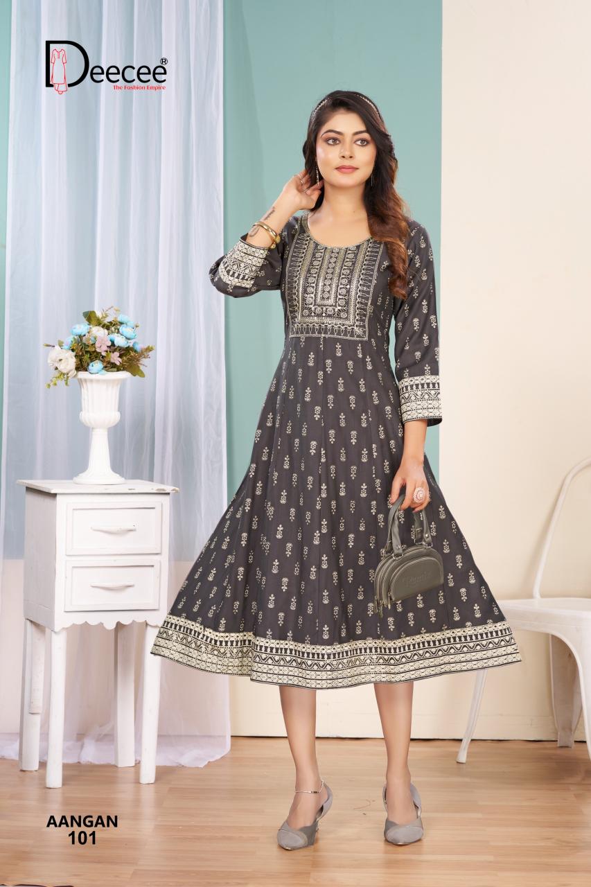 Deecee Aangan catalog best indian kurtis online