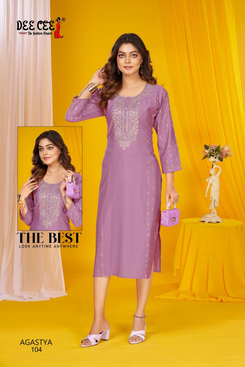 Deecee Agastya catalog selfie kurtis catalogue buy online
