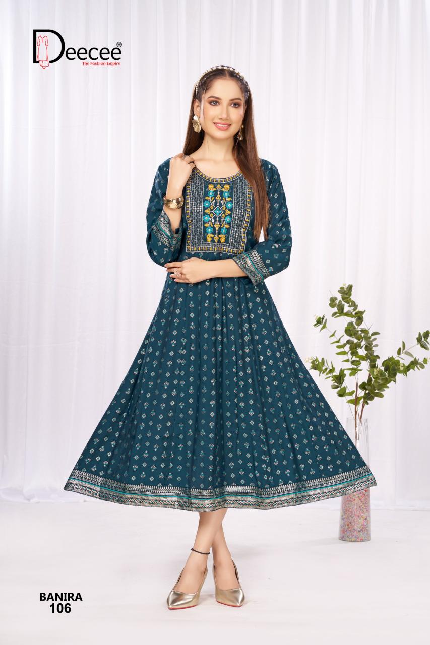 Deecee Banira catalog anarkali kurtis online india
