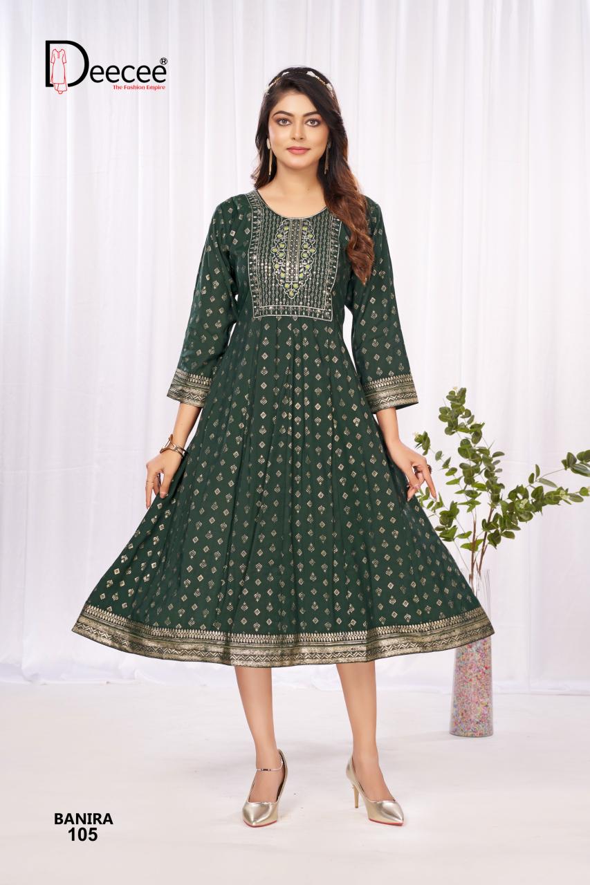 Deecee Banira catalog anarkali kurtis online india