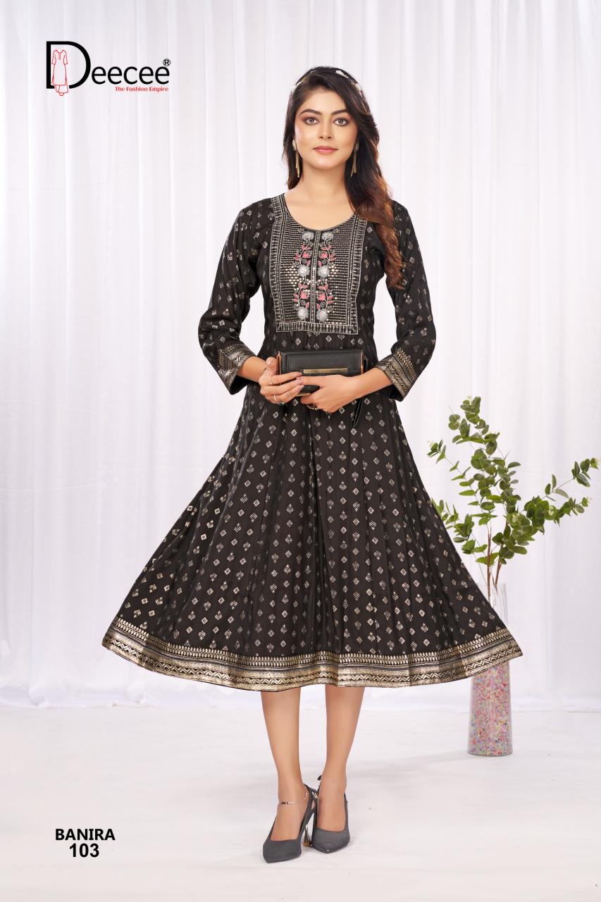 Deecee Banira catalog anarkali kurtis online india