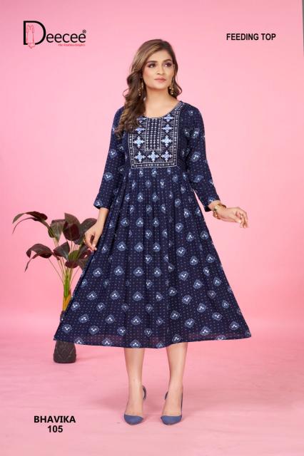 Deecee Bhavika catalog maternity wear kurtis online india