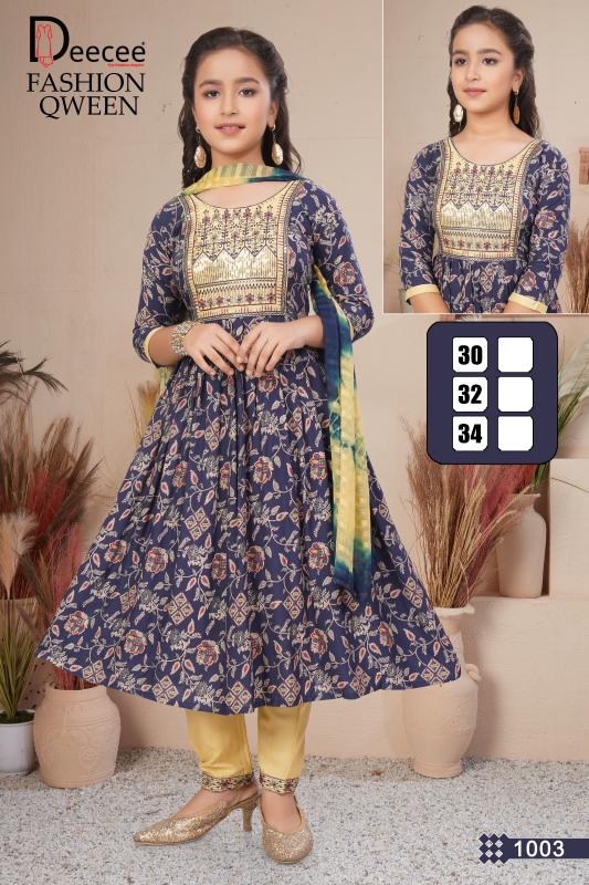 Deecee Fashion Qween catalog kids wear wholesale salem