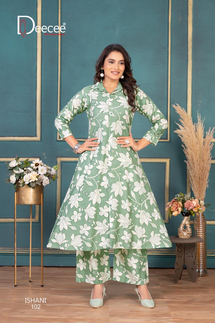 Deecee Ishani catalog wholesale co ord sets