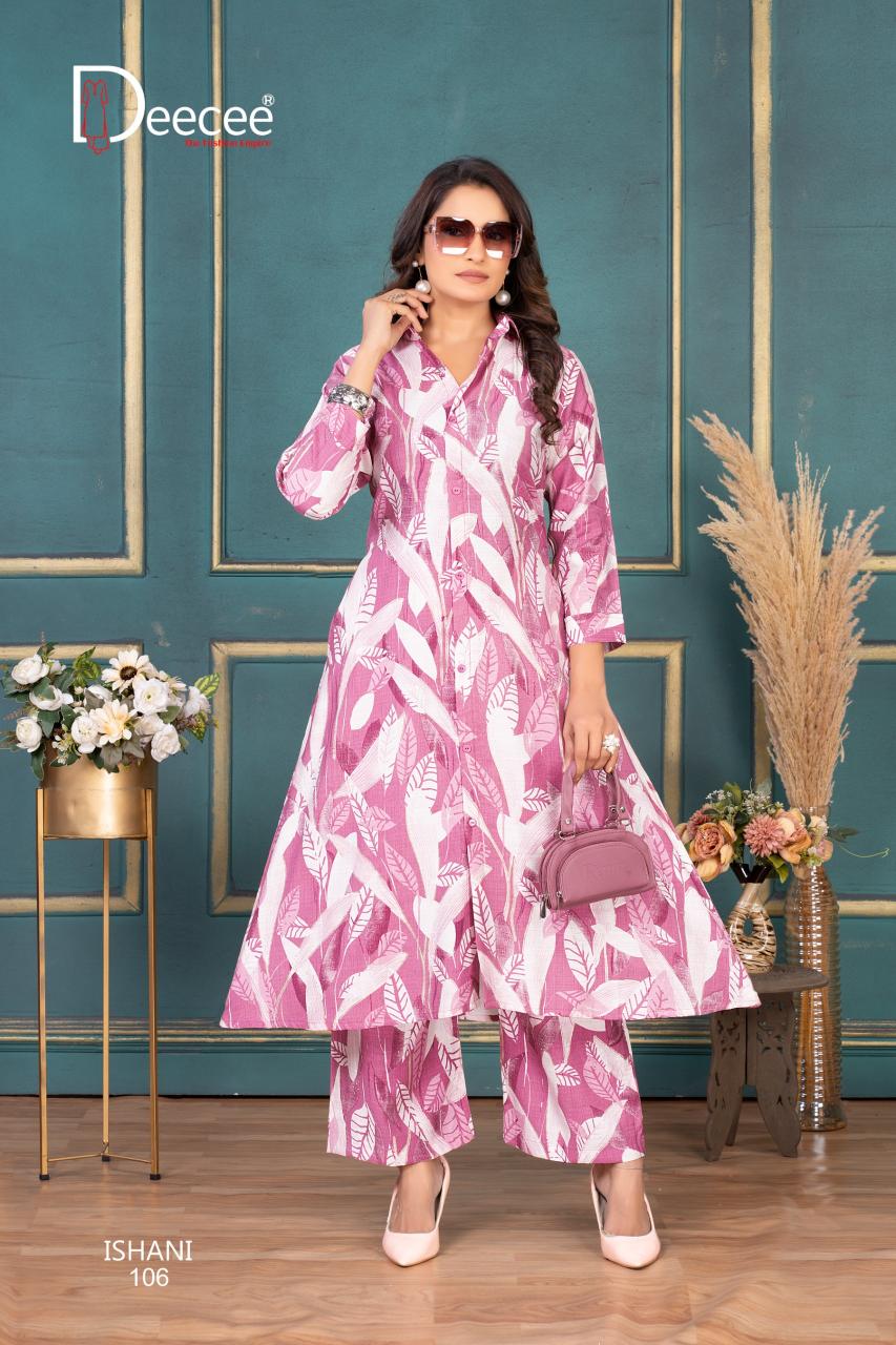 Deecee Ishani catalog wholesale co ord sets