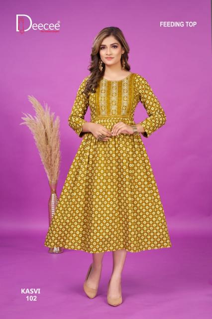 Deecee Kasvi catalog feeding kurtis india