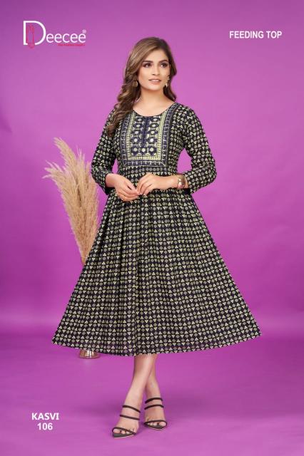 Deecee Kasvi catalog feeding kurtis india
