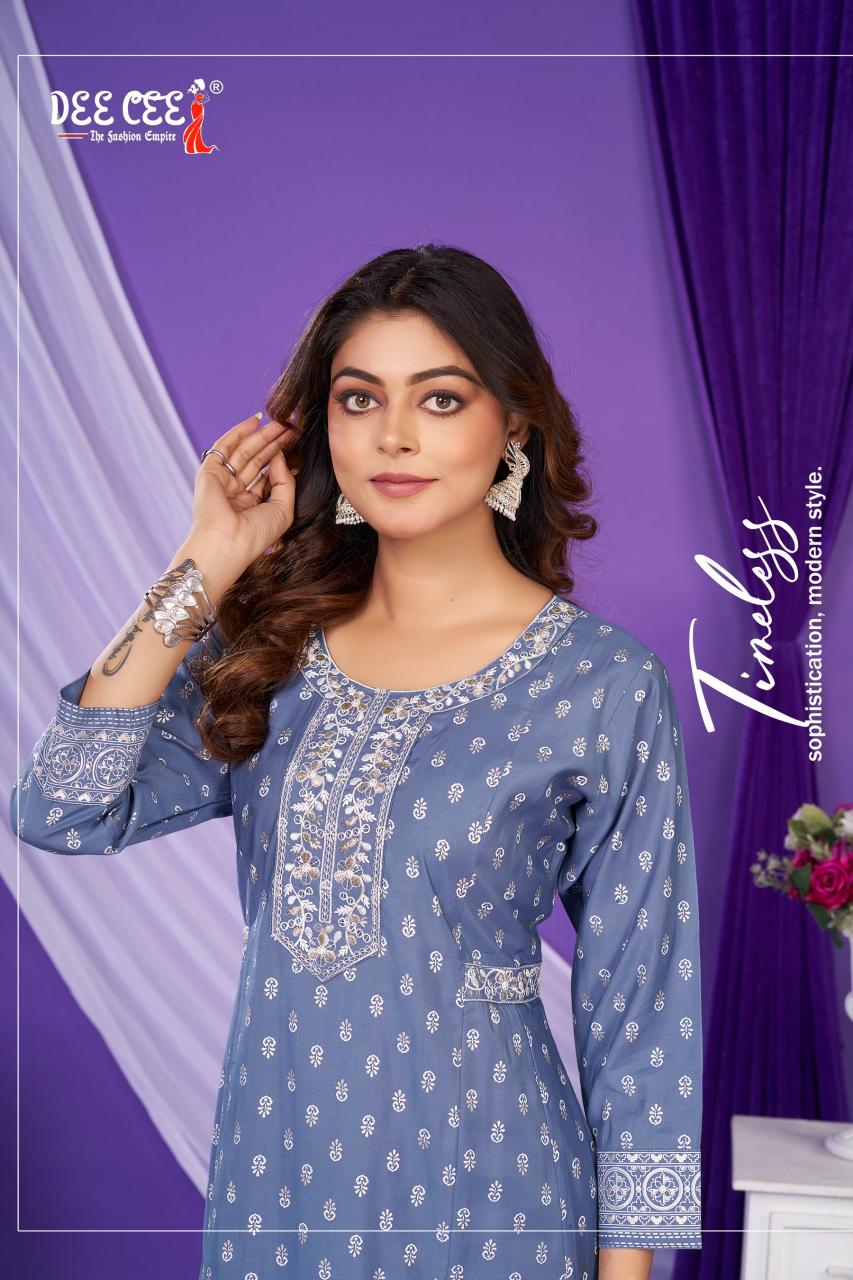 Deecee Lalita catalog indian silk kurtis uk
