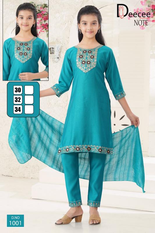 Deecee Note catalog branded kurtis wholesale in pune