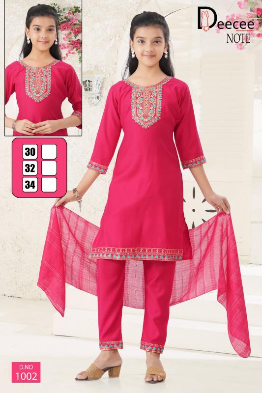 Deecee Note catalog branded kurtis wholesale in pune