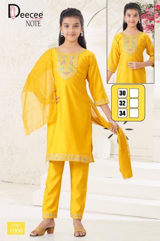 Deecee Note catalog branded kurtis wholesale in pune