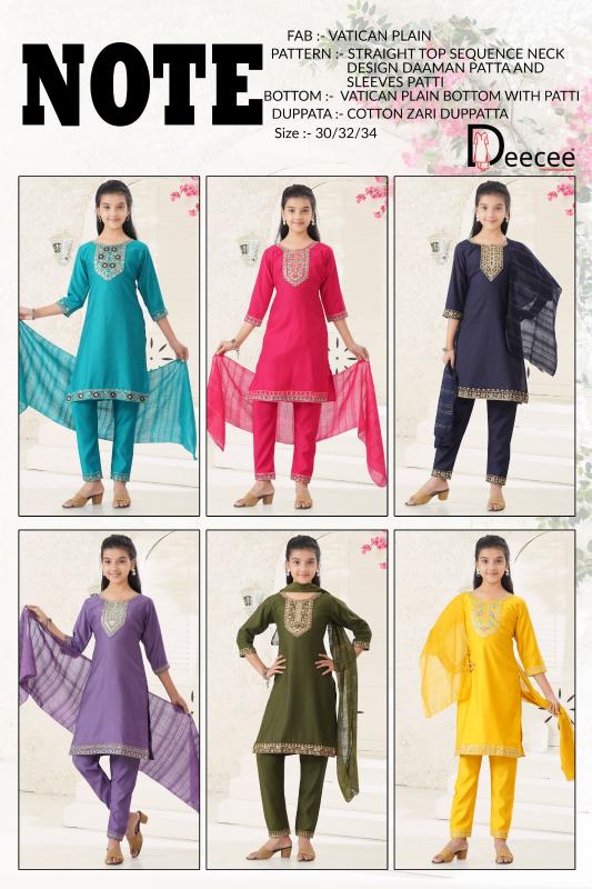 Deecee Note catalog branded kurtis wholesale in pune