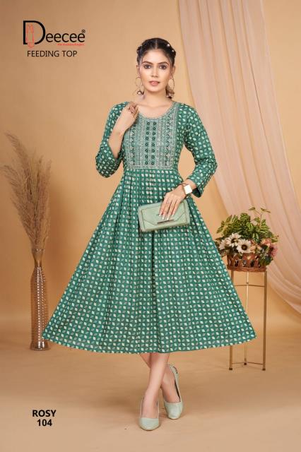 Deecee Rosy catalog nursing kurtis india