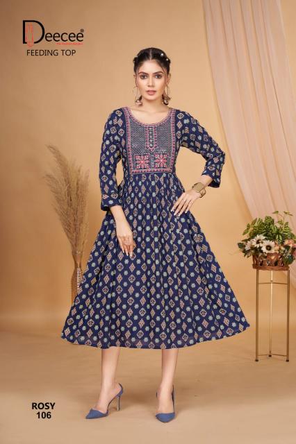 Deecee Rosy catalog nursing kurtis india