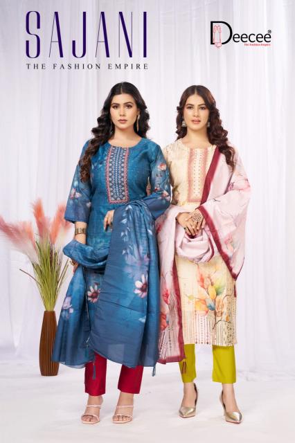 Deecee Sajani catalog branded wholesale kurtis