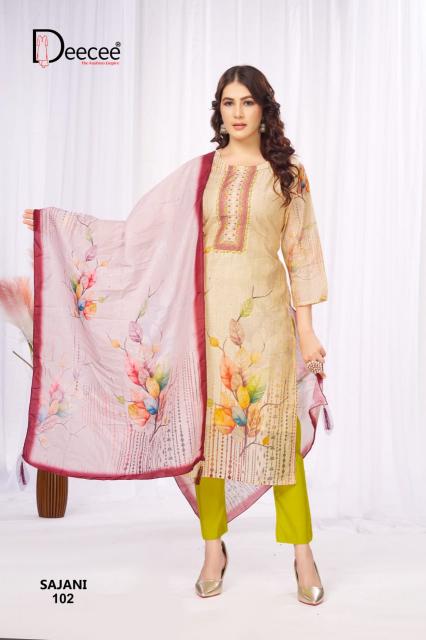 Deecee Sajani catalog branded wholesale kurtis