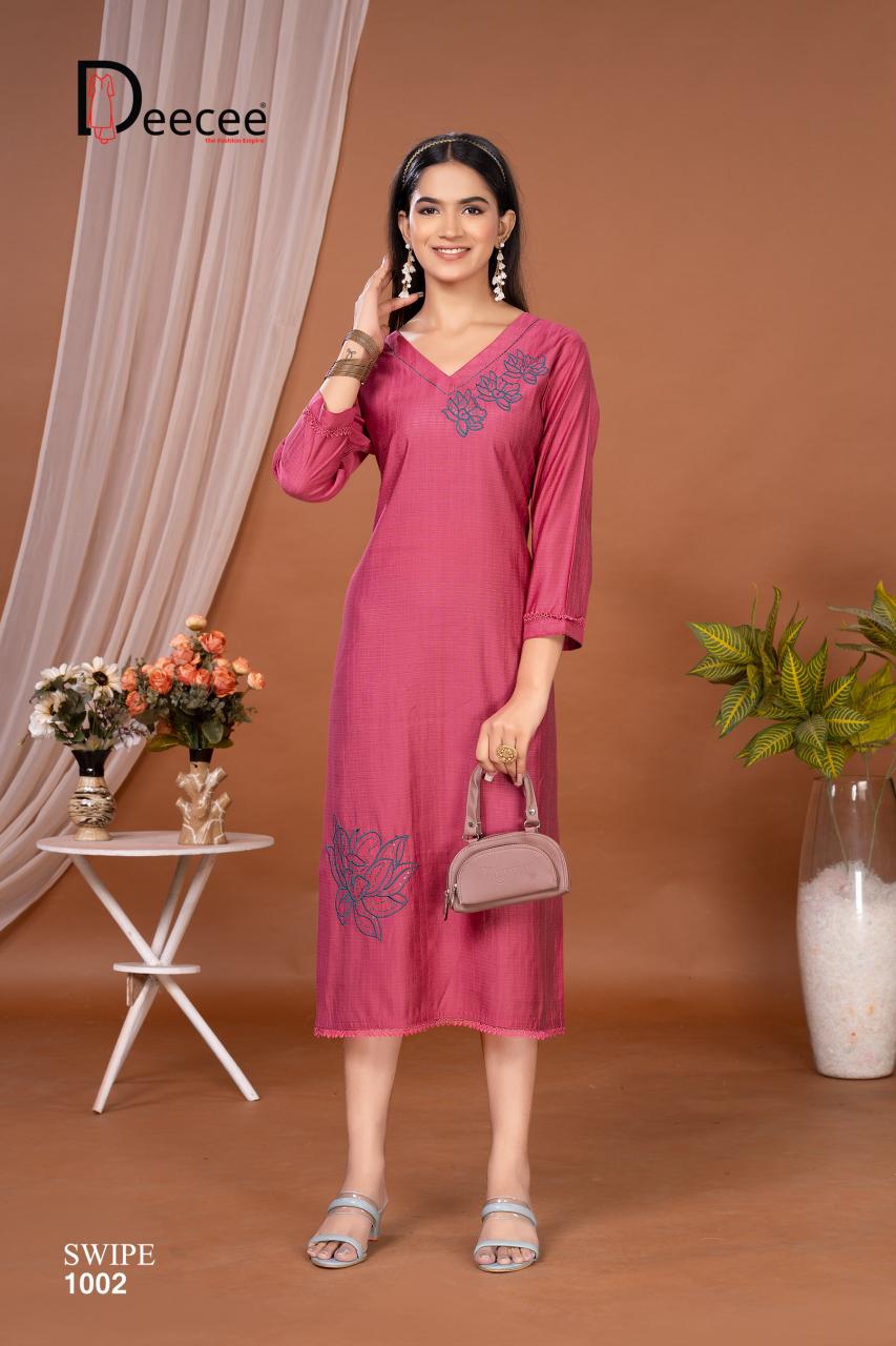 Deecee Swipe catalog kurtis mnufcturers india marty