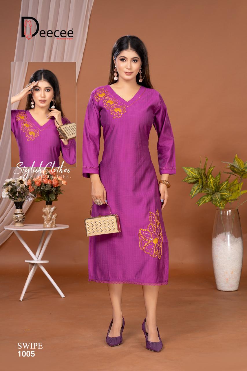 Deecee Swipe catalog kurtis mnufcturers india marty